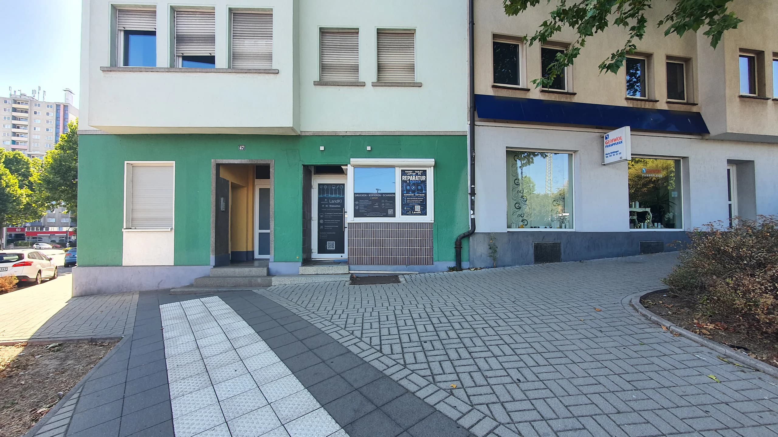 LandKI am Standort Petersberger Straße 47 in Fulda, neben GEHWOL Fußpflege