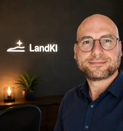Alaa Mashta, Fachinformatiker für Systemintegration und Gründer von LandKI in Fulda